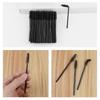 Portable Extra Fine Disposable Eyebrow & Eyelash Spiral Brush for Extensions