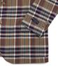 Brooks Brothers Classic Fit Cotton Madras 2-Button Jacket (Brown) (Bbjsmf84624Es)