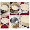 6-12inch Retractable Stainless Steel Circle Mousse Cake Ring DIY Baking Tool