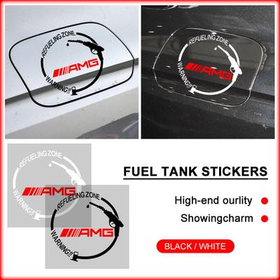 1PC Car Sticker Fuel Tank Sticker Decal Car Styling Accessories For Mercedes Benz W212 W211 W213 W203 W205 W204 A C E B R Q2