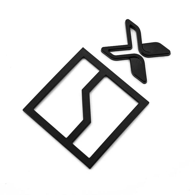 For ZEEKR X Black Car Markers Car Modification Blacking Markers Rear End Markers Header Markers Special Decoration