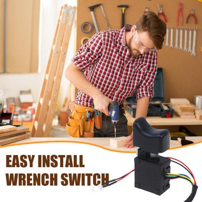 Brushless Electric Wrench Switch Electric Drill Speed Control Trigger Switch Electric Wrench Replacement Parts Accessories