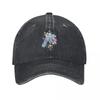 Unisexatee Explores Floral Lagoon Rustic Flower Design Baseball Cap Winter Hat Sunhat Summer Hat Derby Hat Boy Child Womens