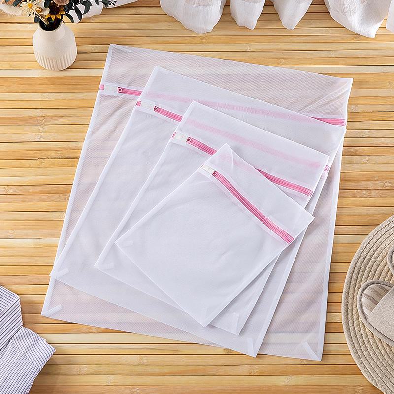 Thick Fine Mesh Laundry Bag Set: Large Sweater, Bra, and Underwear Washing Bags