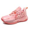 Basketball Shoes Men's and Women's Mesh Breathable Non-slip Wear-resistant Shock Absorption Actual Combat Lightweight Soft Sole Student Fluorescent