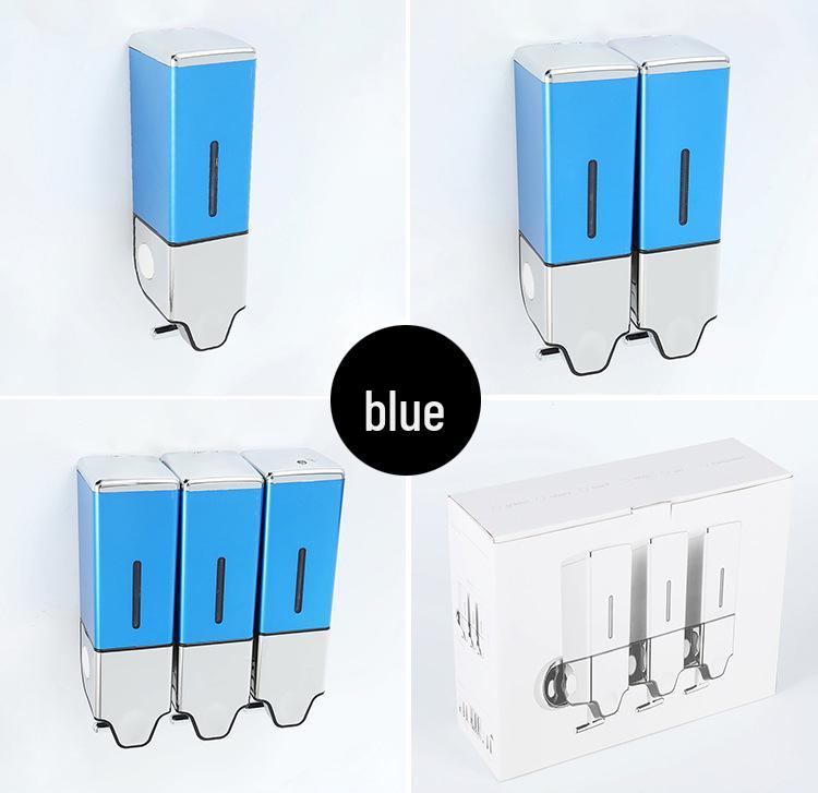 Wall-Mounted Retractable Manual Soap Dispenser for Hotel Bathrooms