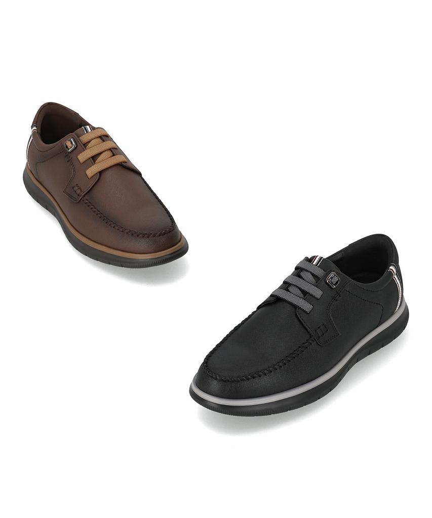 Elcanto Mats Men'S Webbing Stitched Casual Boat Shoes 2.5Cm Lcmc20M613