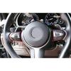 Fit For BMW 3 4 Series GT 2013- Steering Wheel Strip ABS Red 2PCS Cover Trim