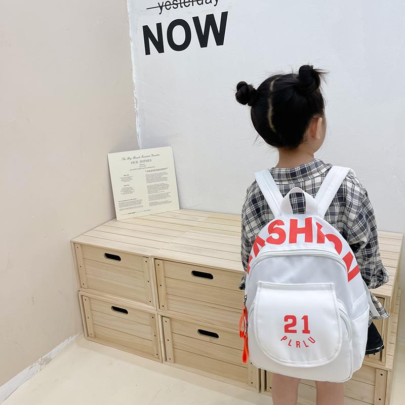 Sac d'école pour enfants Ins Sac à dos pour garçons et filles pour l'école primaire Sac à bandoulière pour la maternelle, la classe moyenne et la grande