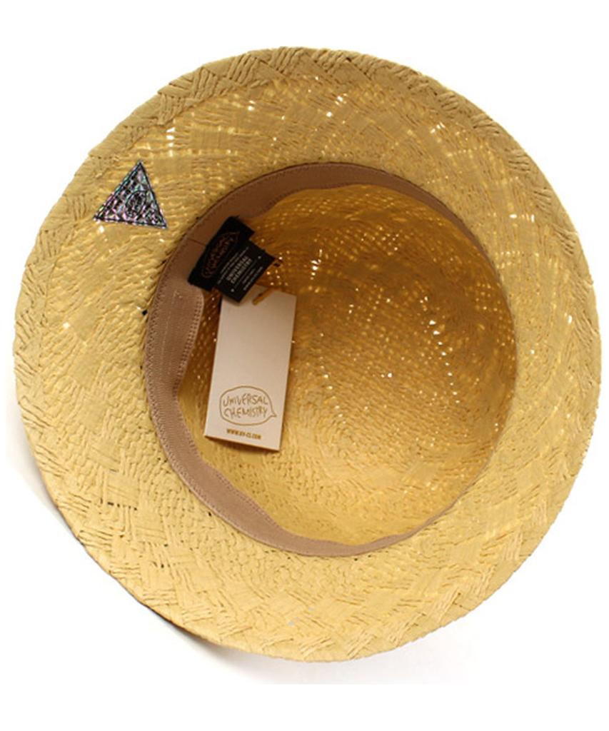 Yunibeosyeolkemiseuteuli Sv Modern Summer Raffia Cloche Hat Summer Fedora