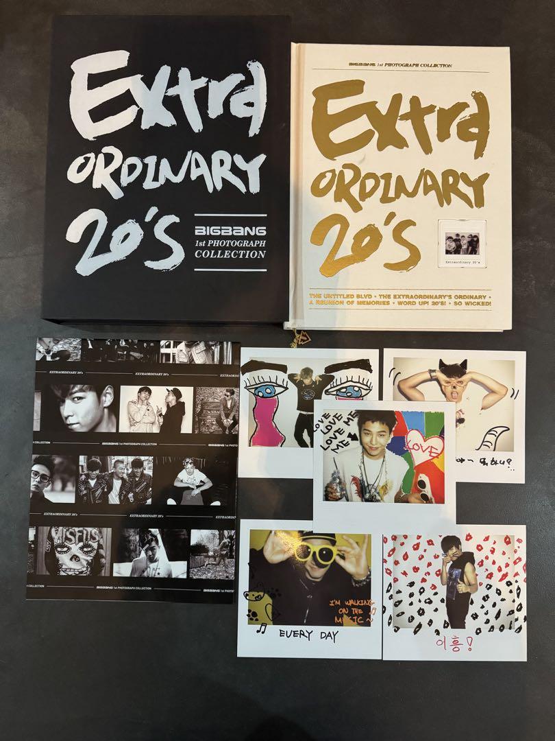 

[USED] BIGBANG Photobook Extraordinary 20 s Korean Edition Official