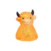 Squishy Maltose Sugar cow Squeeze Toy Kawaii cattle Stretchable Slow Rising Fidget Toy for Adults Stress Anxiety Relief Gifts