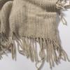Women's Tassel Shawl Fake Buttons Solid Color Suitable Fashionable Wear Mothers Friends