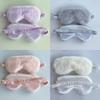 Mască de dormit Legătura la ochi Măști de pluș moale pentru ochi Cute Love Cloud Cover pentru ochi Mască de pluș Petec pentru ochi Nap Health Cover pentru ochi