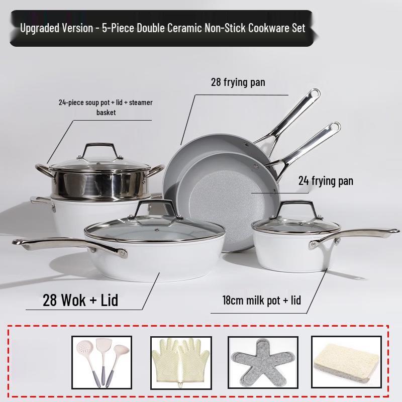 Zhi Shi Ceramic Non-stick Cookware Set