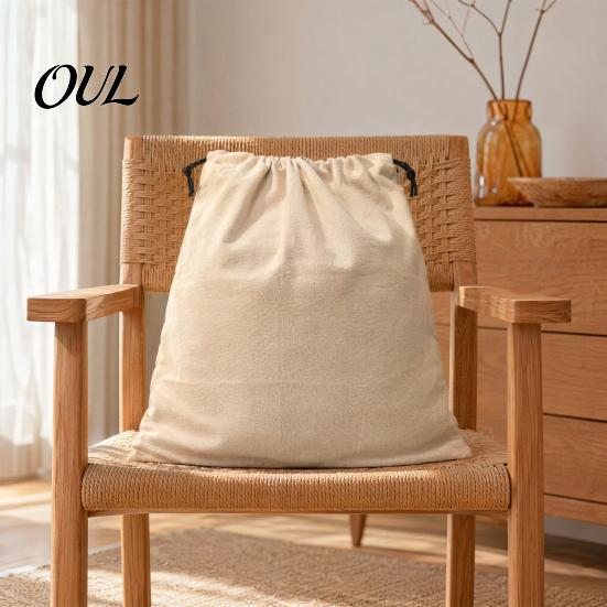 Moisture-Proof Purse Storage Suede Dust Cover Bag, with Drawstring Closure, Soft Protective Anti-Oxidation Bag Pouch, for Luxury Leather Totes
