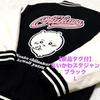 Chikawa Sagara Embroidery Stadium Jacket Black L