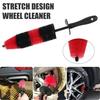 Car Wheel Cleaning Brush Microfiber Detailing Tool for Tire Rim Engine Effective Brake Dust Removal Universal Washing Brushes Kit