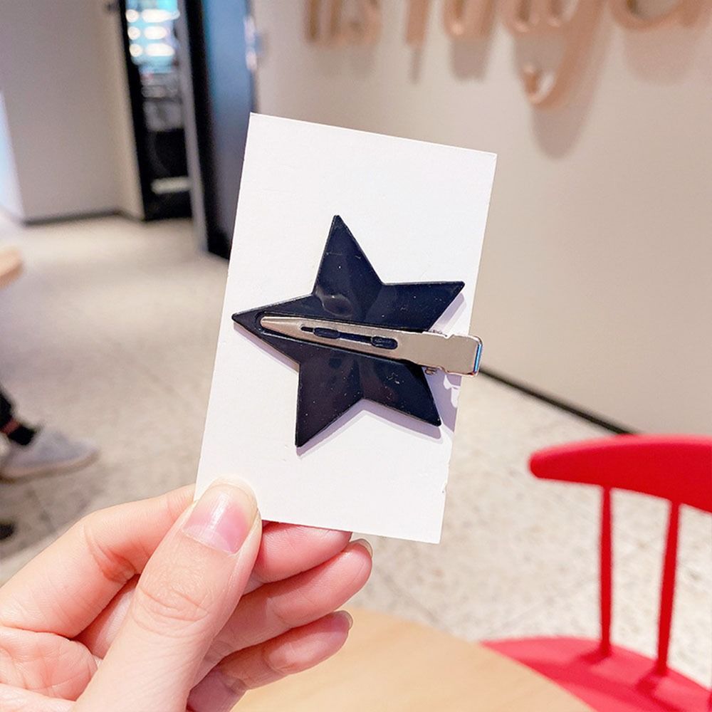 Hair Accessories Seamless Duckbill Clips Korean Style Hairpins Pentagram Hair Clips Hair Barrettes