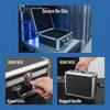 2.5 Inch Hard Drive Storage Box 20 Bays Waterproof Hard Drive Case Double Protection Convenient Handle HDD Storage Box
