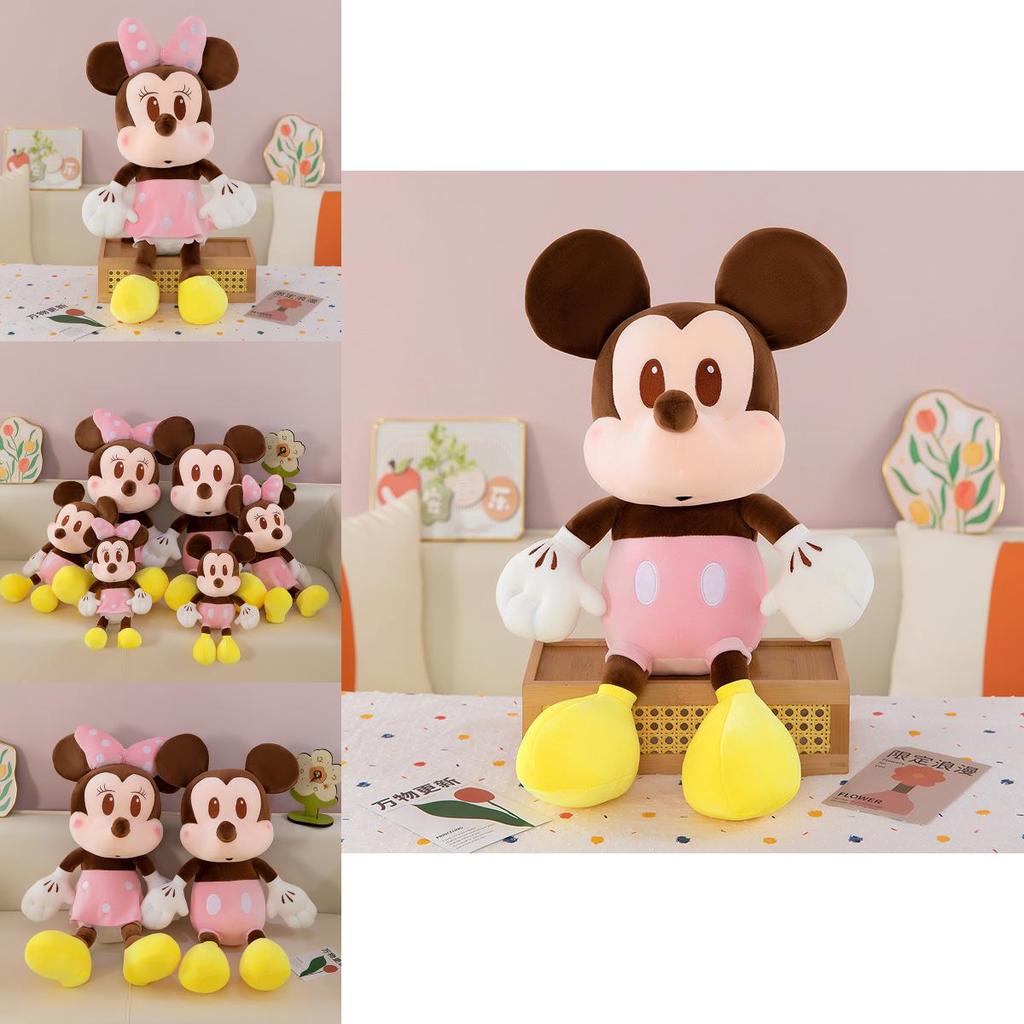 Disney Mickey Mouse Minnie Mouse Plush Stuffed Animal Toy Collectible Gift For Kids Wedding Party Decor
