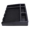 Barber Organizer Tray with 4 Notches Anti Slip Mat Haircut Tools Keeper Clipper Guard Holder Organiz