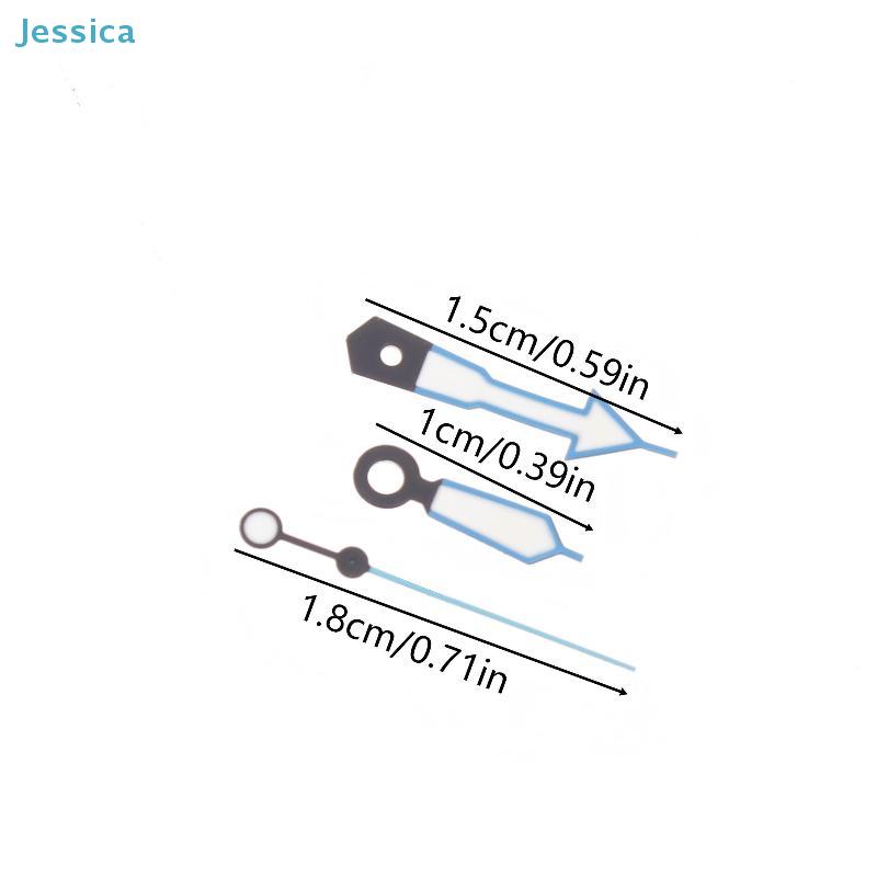 Luminous Watch Hands Set Triangle Sword Style Fit NH35 NH36 4R Movement