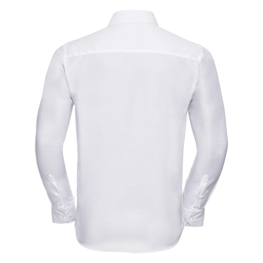 Russell Collection Mens Ultimate Tailored Long-Sleeved Shirt
