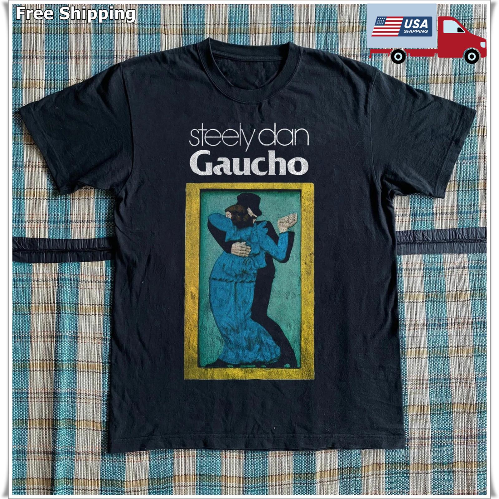 Steely Dan Gaucho Album Black Unisex T-shirt Size S-5XL XXXXL