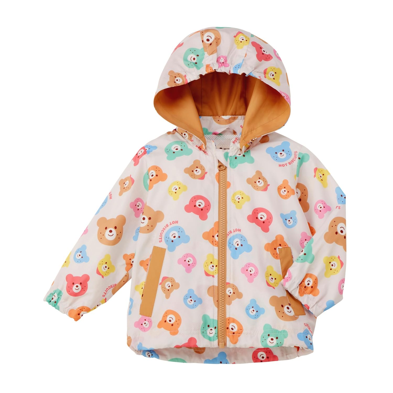 

Miki House Hot Biscuits Windbreaker for Boys and Girls, Baby, Kids, Multicolor, 90cm, 70-3701-145