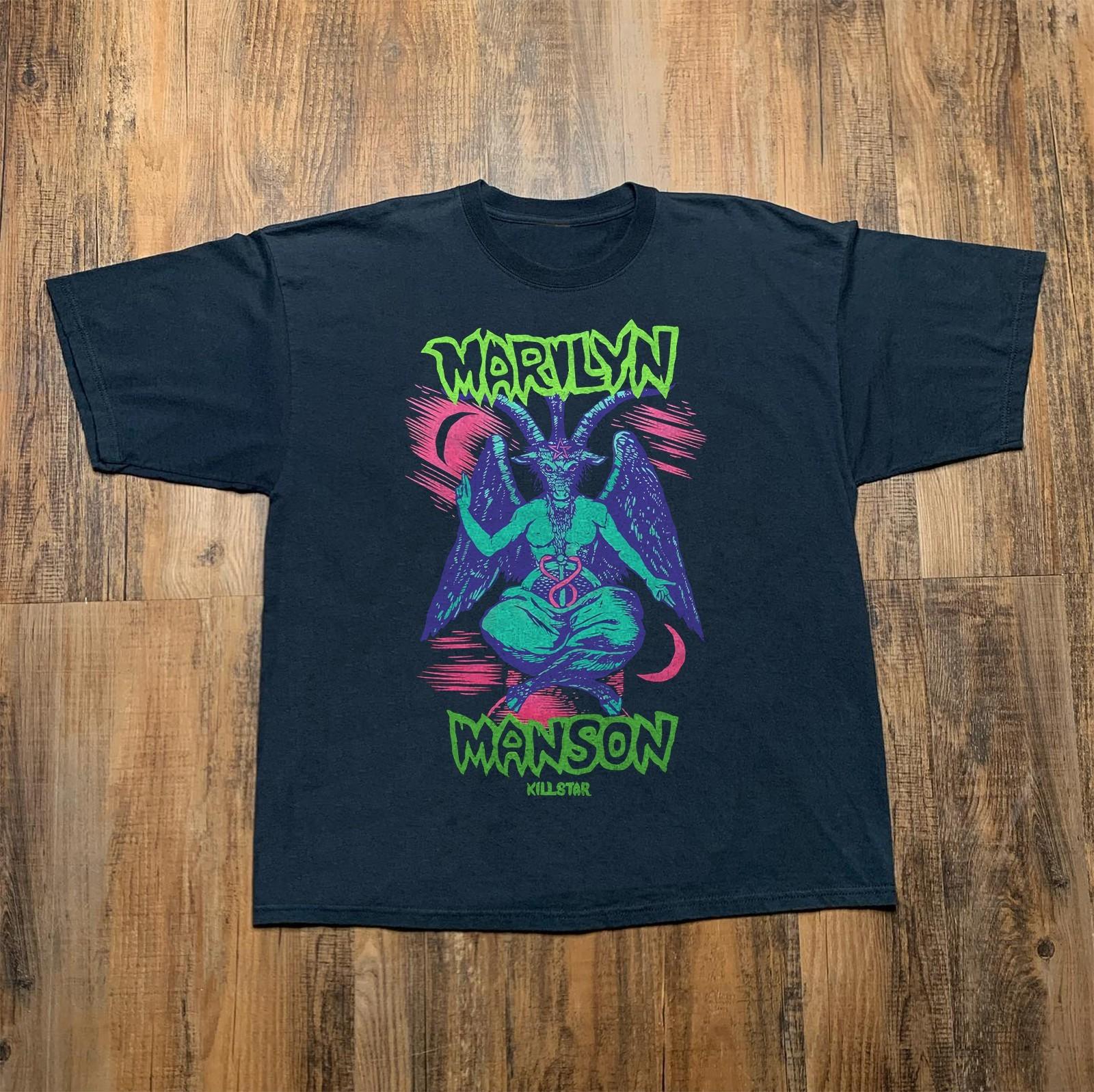 MARILYN MANSON - When I m God Album Black Unisex T-shirt Size S-5XL S