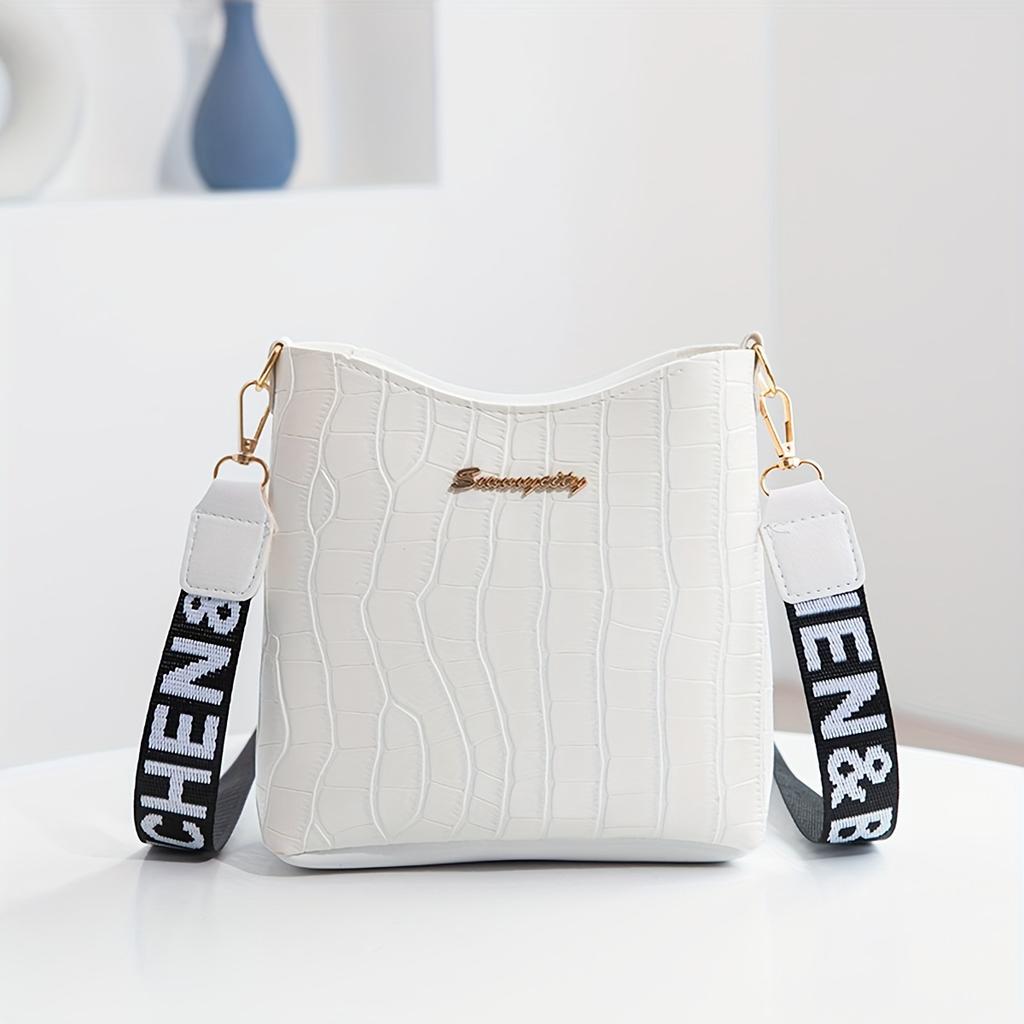 Fashionable And Color Pattern Large Capacity Bucket Bag for Women, Shoulder Bag