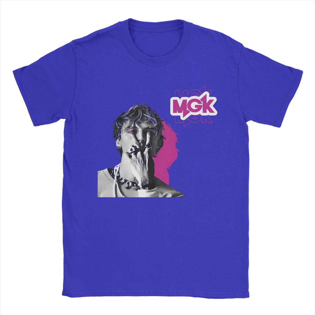 Harajuku T Shirt MGK Singer Cotton T Shirts Hip Hop Tshirt for Men Summer Y2K Funny Design Short Sleeve Tees