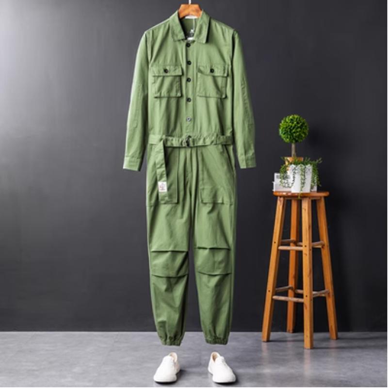 Men's jumpsuits Men's Show Costumes Large Size Overalls