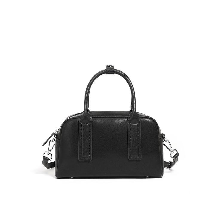 Vintage Commuter Cowhide Bag Versatile Handbag Niche Textured Shoulder Crossbody Bag Genuine Leather Urban Minimalist Pillow Bag