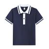 Polo Bianca da Bambino - Manica Corta, Stile Uniforme Scolastico, Leggera per Estate e Primavera.