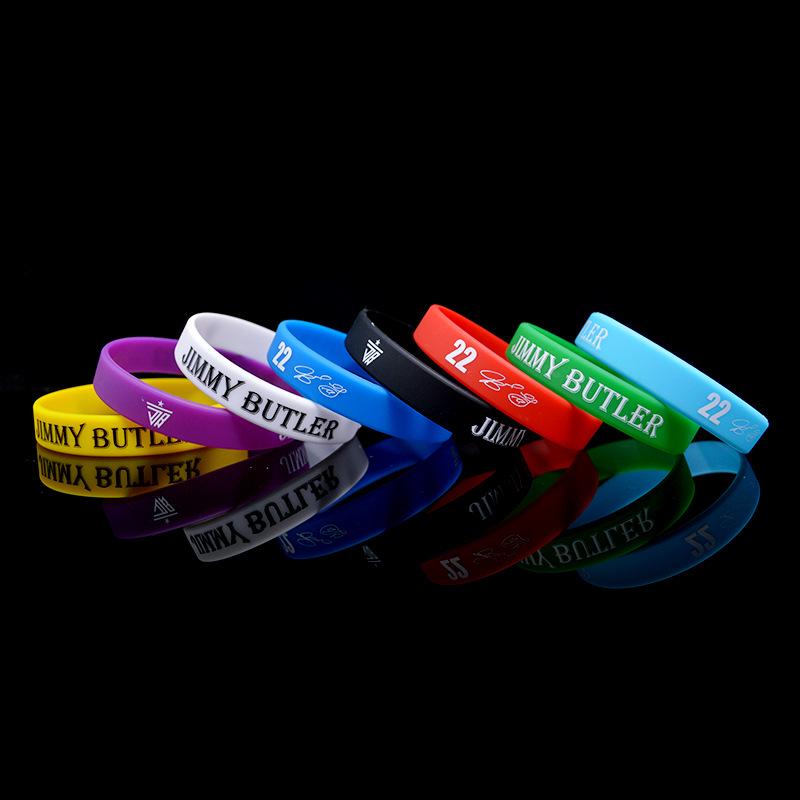 Braccialetti in Silicone da Stella NBA: Kobe, LeBron, Curry, Irving, Durant - Braccialetti per Fan di Basket e Calcio