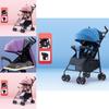 Lightweight Versatile Baby Stroller With Reclining Seat And Easy Folding Design For Comfortable Travel