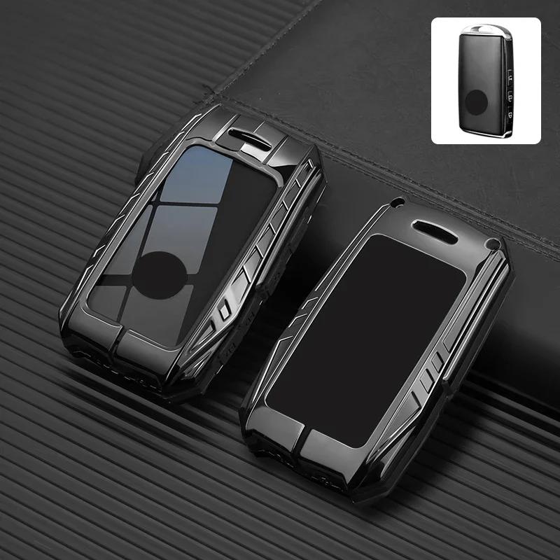 

Key Case for Car Luminous Zinc Alloy for Mazda 3 6 Mazda3 M3 CX-30 CX5 CX9 Axela CX-4 CX-8 Smart Remote Car Key Case Cover Fob