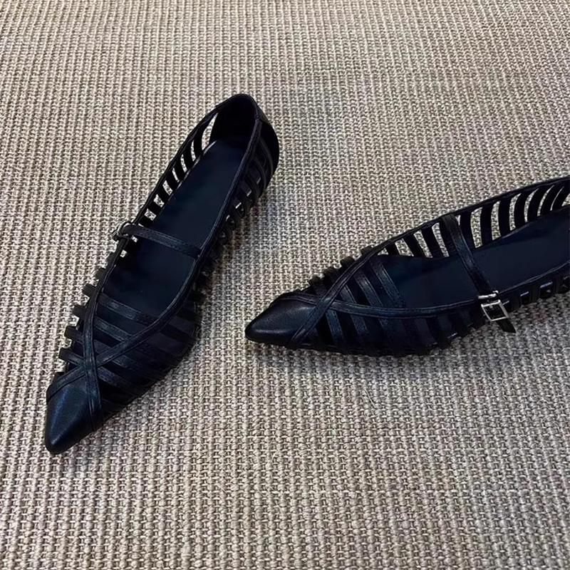 Fashion Flats Women Designer Shoes Pointed Toe Dress Sandals Fashion Autumn Woman Loafer Shoes 2025 New Trend Casual Zapatillas De Mujer