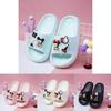 Adorable Cartoon Mickey Summer Indoor Slippers For Girls With Slip-resistant Eva Sole