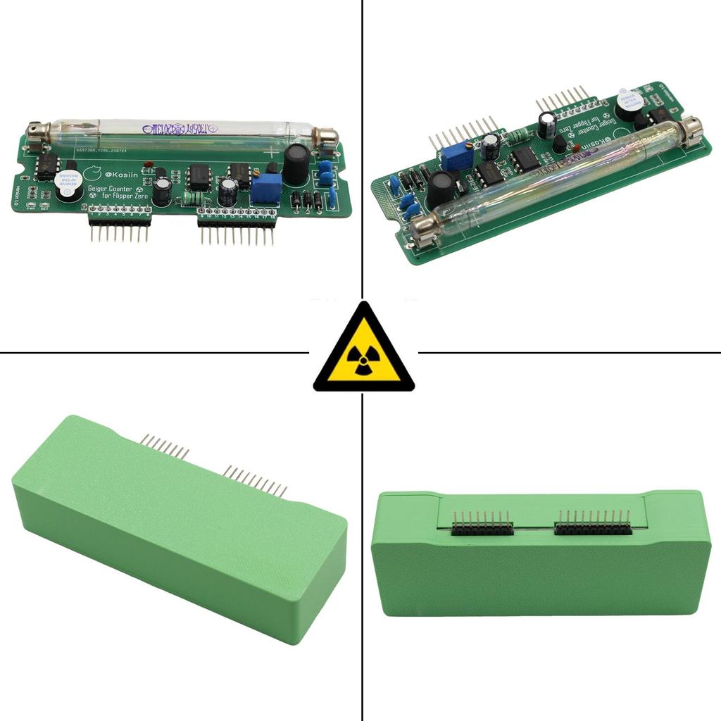 For Flipper Zero Multiboard Expansion Board Geiger Counter Module Kit Assembled Radiation System DIY Miller Tube