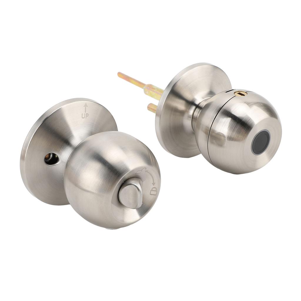 Smart Door Knob Bluetooth Fingerprint Smart Lock for Tuya App Control Type C Port Emergency