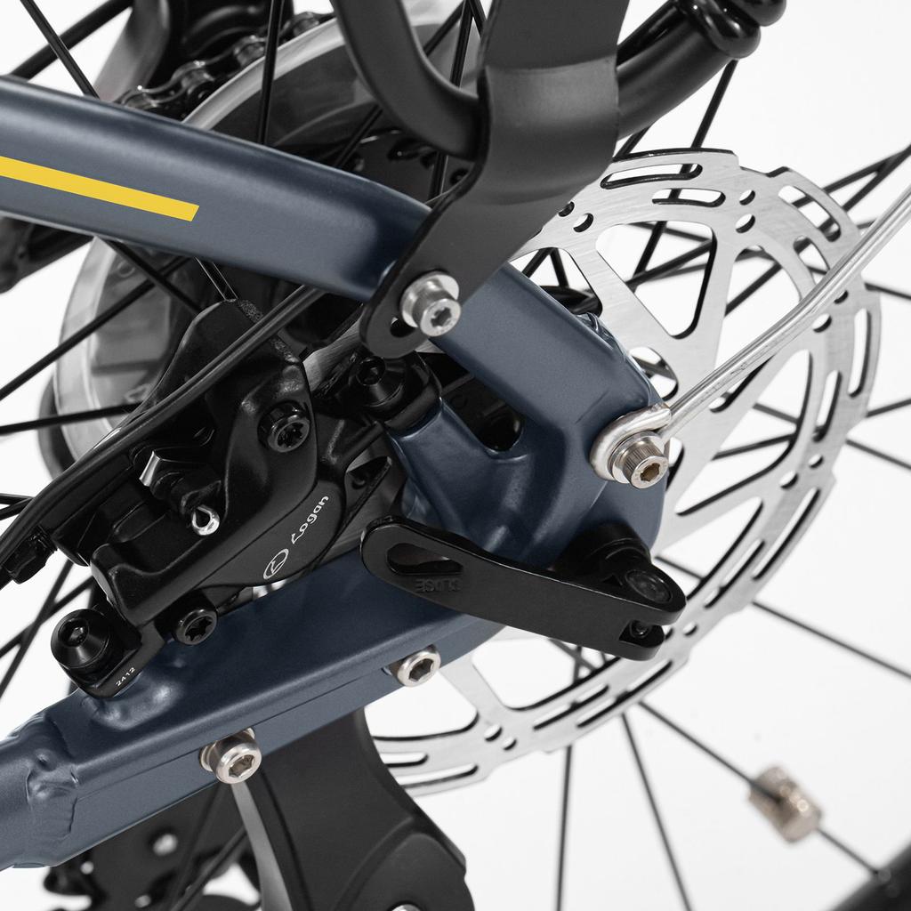 Touroll MA2 Grijs EU Stekker Opstap 27.5in 36V13Ah 250W E-Bike