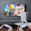 Tomistan Vertical Stand for PS5 Slim with Cooling Fan for Fast 10 RGB Ambient LED Charging Heat 3 Fan Simultaneous Compatible with Versions