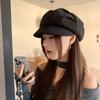 Korean Style Woolen Cloud Beret Hat for Women In Autumn and Winter Versatile Octagonal Hat Casual Fashion Literary Painter Hat