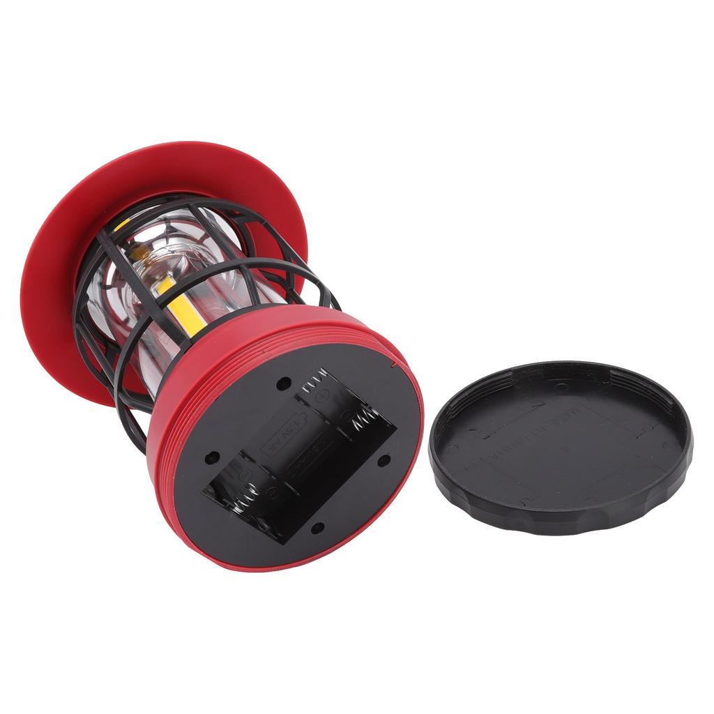 Camping Lantern Portable Outdoor LED Camping Tent Lantern Multifunctional Retro Hanging COB Emergency Portable Light Red