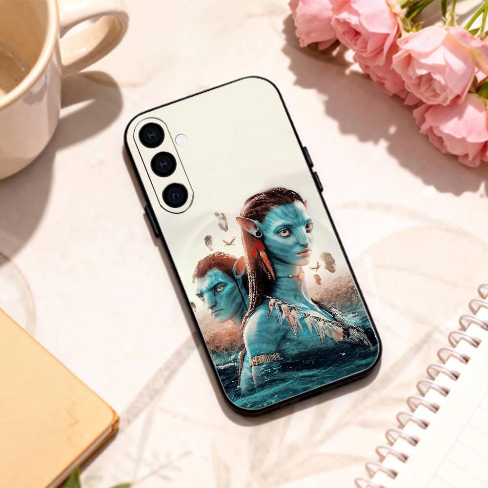 A-Avatar F-Fire and A-Ash Hot Movie phone Case For Samsung Galaxy A73,A72,A71,A70,A53,A52,A51,Others Soft Black Shell