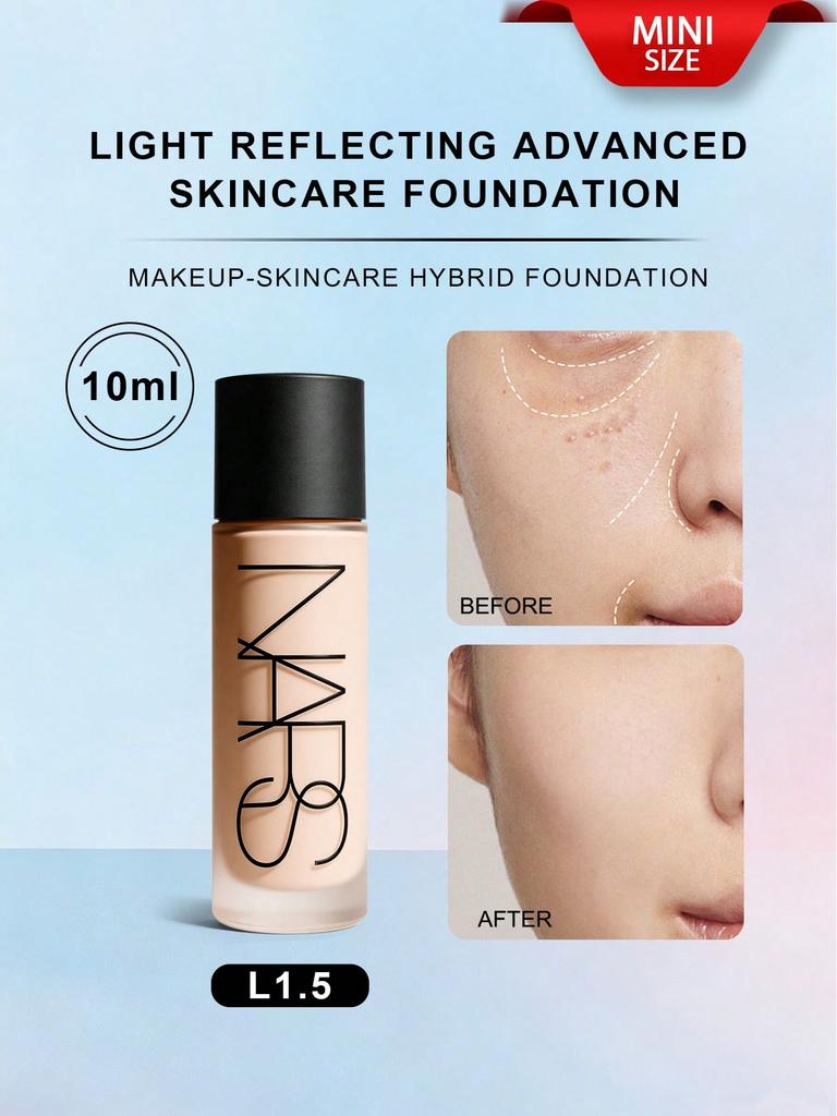 Nars Light Reflecting Advanced Skincare Foundation YULONG L1.5 L2 10ml Travel Size