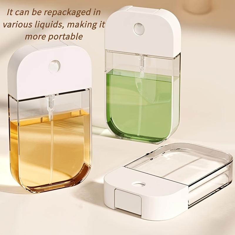 3-delige set (Spuitfles en Etui en Trechter) Draagbare Navulfles Mini Sprayfles Fijne Nevel Reis Toner Hydraterend Parfumfles